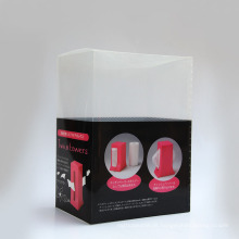 Caixa plástica de dobramento clara personalizada com impressão, Soft-Crease